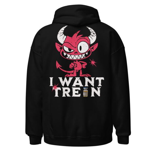 Sudadera con capucha I want tren